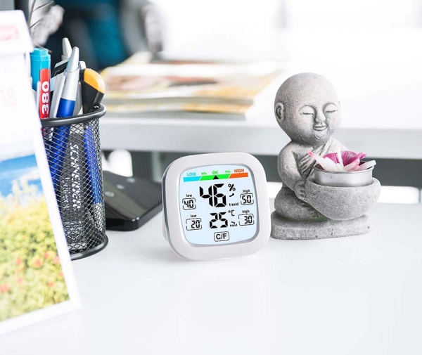 Praktisches Min Max Thermometer für Wohnräume und Büros